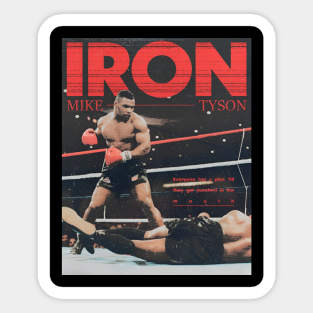 The Goat 'Iron Mike Tyson' Sticker